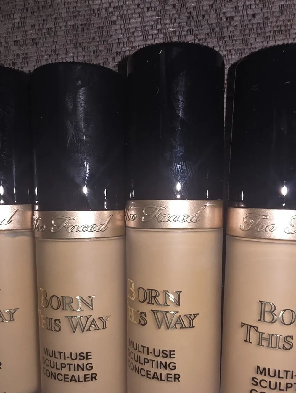 New Too Faced Born This Way Multi-Use Sculpting Concealer Shade Latte Lot of 6